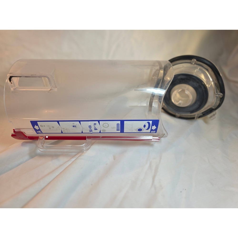 Dyson DC40 Replacement Clear Dust Bin Canister Assembly Part Red Trigger